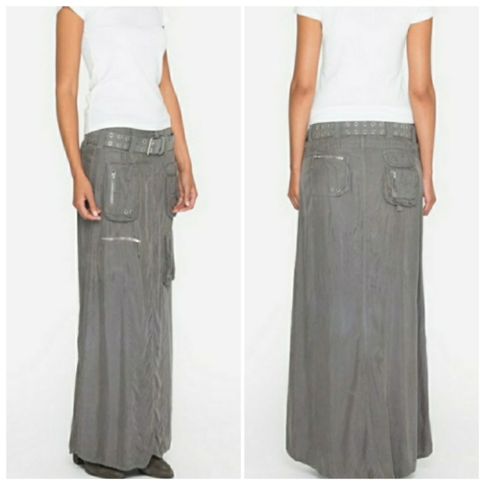 Johnny Was Cargo maxi skirt size 0